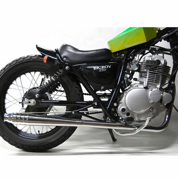 グラストラッカー用マフラー スズキ グラストラッカー/ST250 2%er トランペットマフラー フルエキ