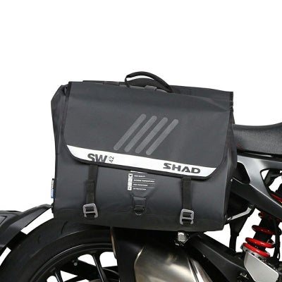 SHAD SW42 アドベンチャー 防水サイドバッグセット 片側25L | バイク 
