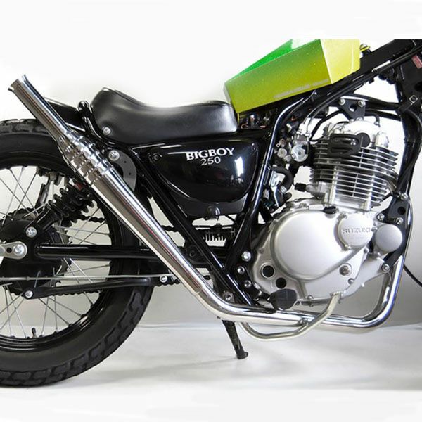 スズキ グラストラッカー/ST250 FLAKES トランペットマフラー フルエキ