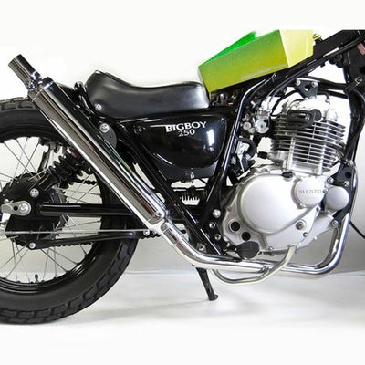 スズキ グラストラッカー/ST250 ヴィンテージマフラー フルエキ ダウン 