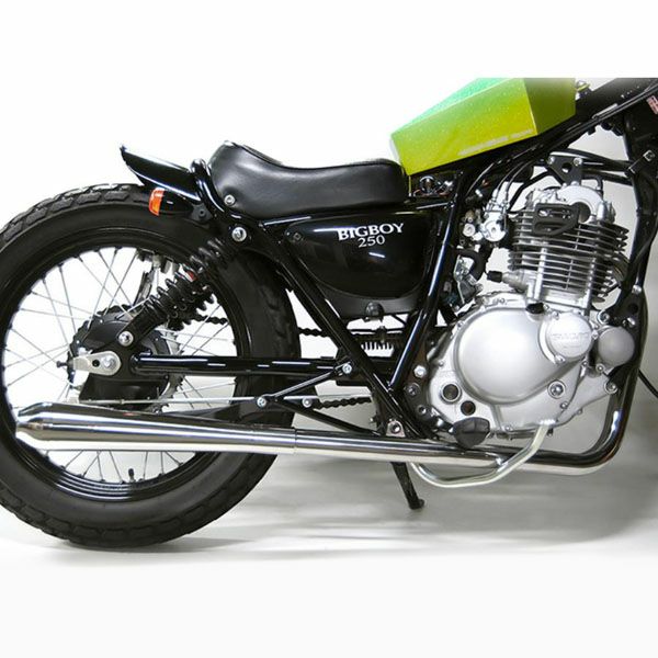 スズキ グラストラッカー/ST250 2%er ラウンドメガホンマフラー
