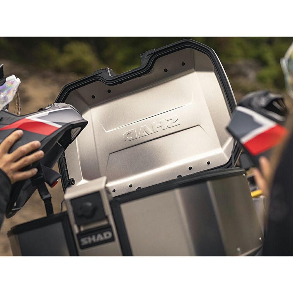 SHAD TR55 TERRA アルミトップケース 55L (シルバー) | バイクカスタム