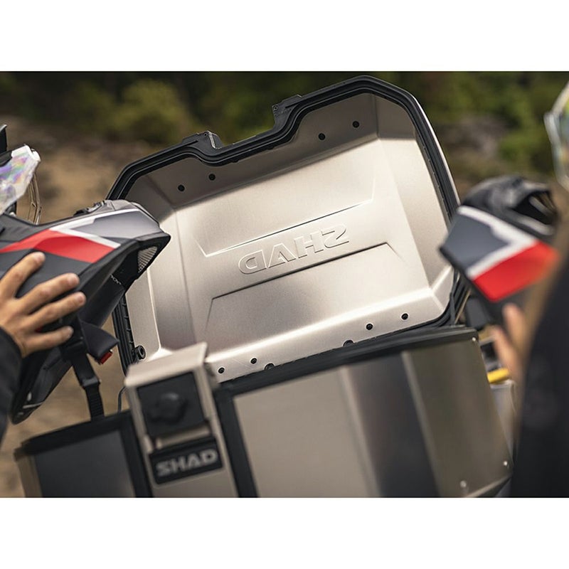 SHAD TR55 TERRA アルミトップケース 55L (シルバー) | バイクカスタム 