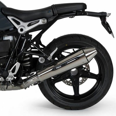 GPR exhaust compatible with Bmw R Nine-T 1200 - Pure - Racer - Urban -  Scrambler G/S 2017-2023, M3 Poppy , Slip-on exhaust including removable db  killer and link pipe, EPA-compliant - GPR ジーピーアール FURORE NERO ITALIA (BMW R NINE-T 1200 SLIP ON EXHAUST MUFFLER) スリップオンマフラー nineT BMW マフラー