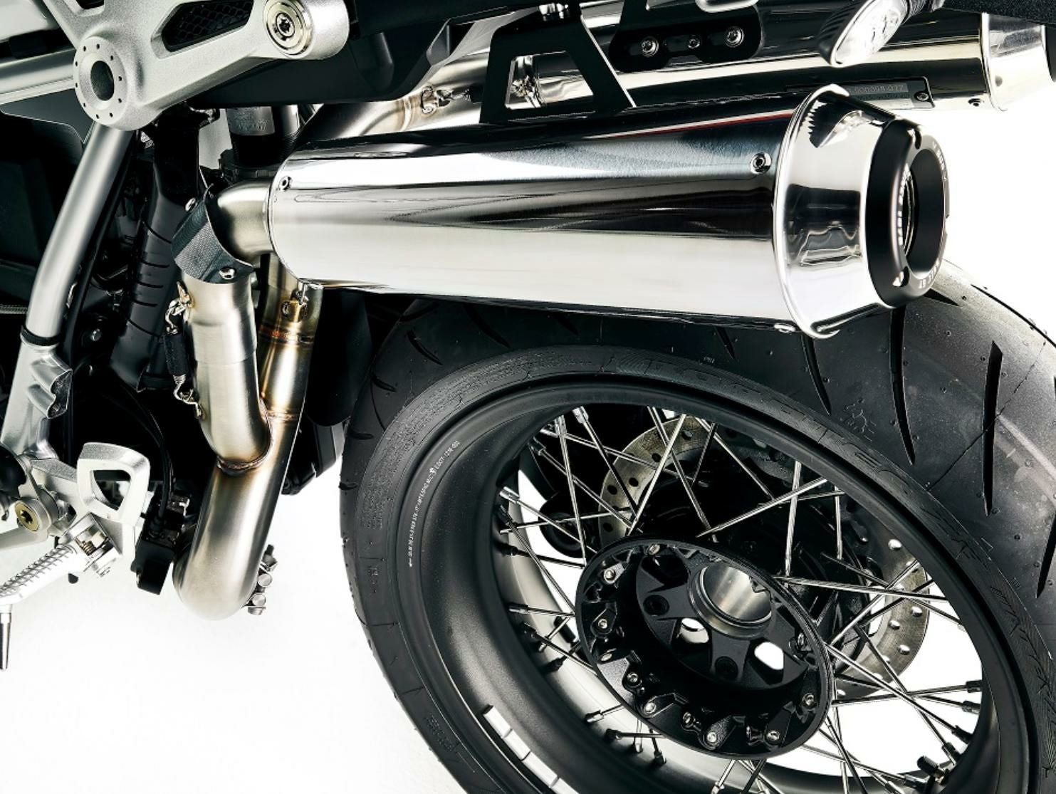 BMW RnineT 2021- SSEC GP 2in 2 スリップオンマフラー ステンレス