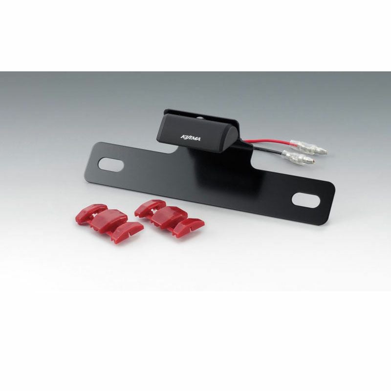 ライセンスランプ　タイプ2　ホワイトLED　ステーセット キジマ_1