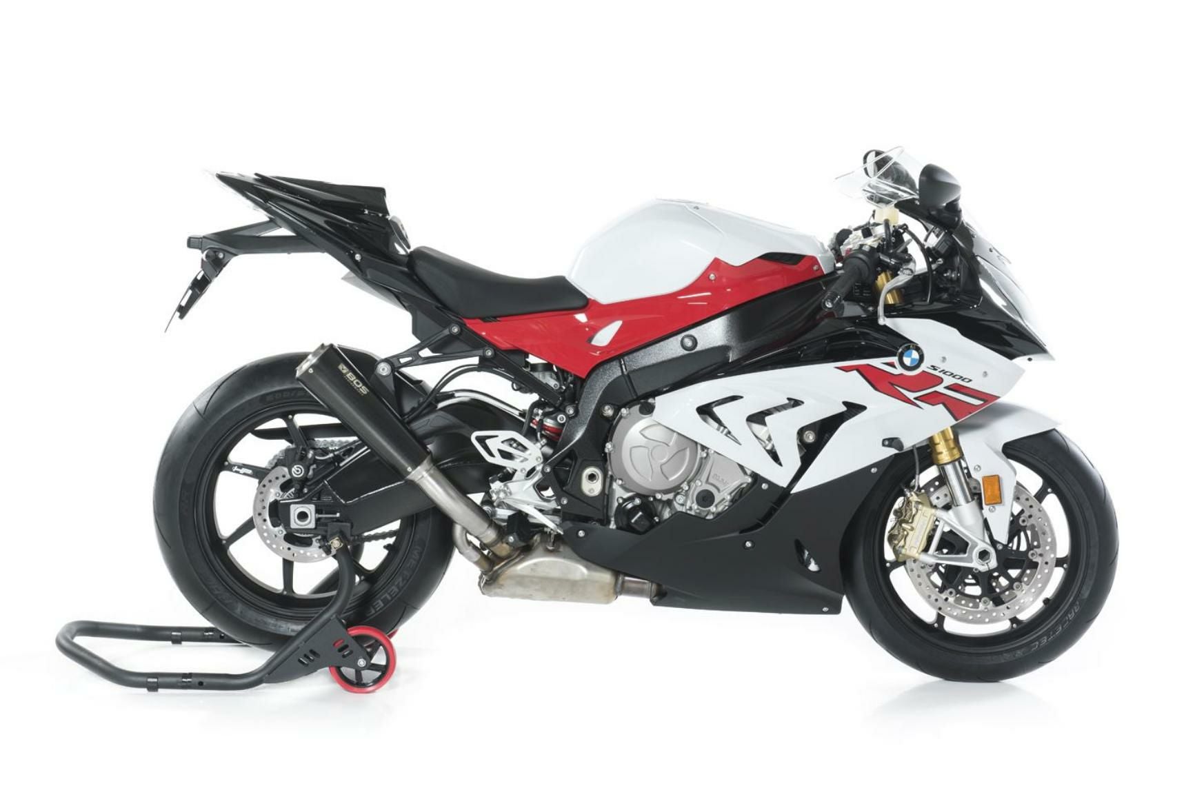 BMW S1000RR 17-18 SSEC RR スリップオンマフラー カーボン EURO4 ボス