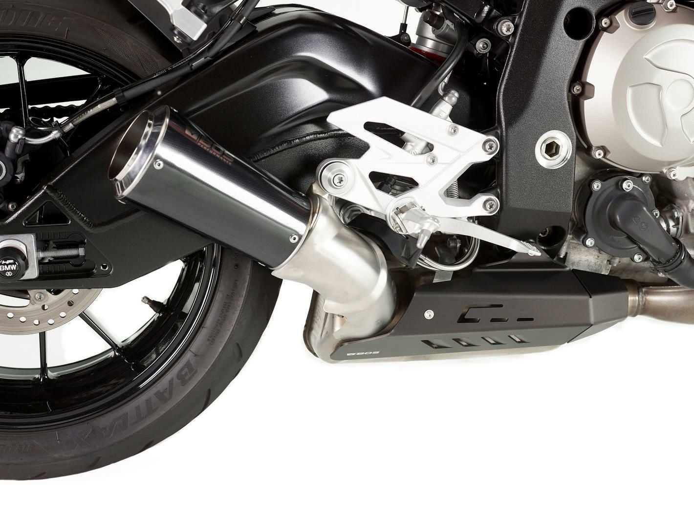 BMW S1000RR/S1000R SSEC RR スリップオンマフラー ヒートガード ボス