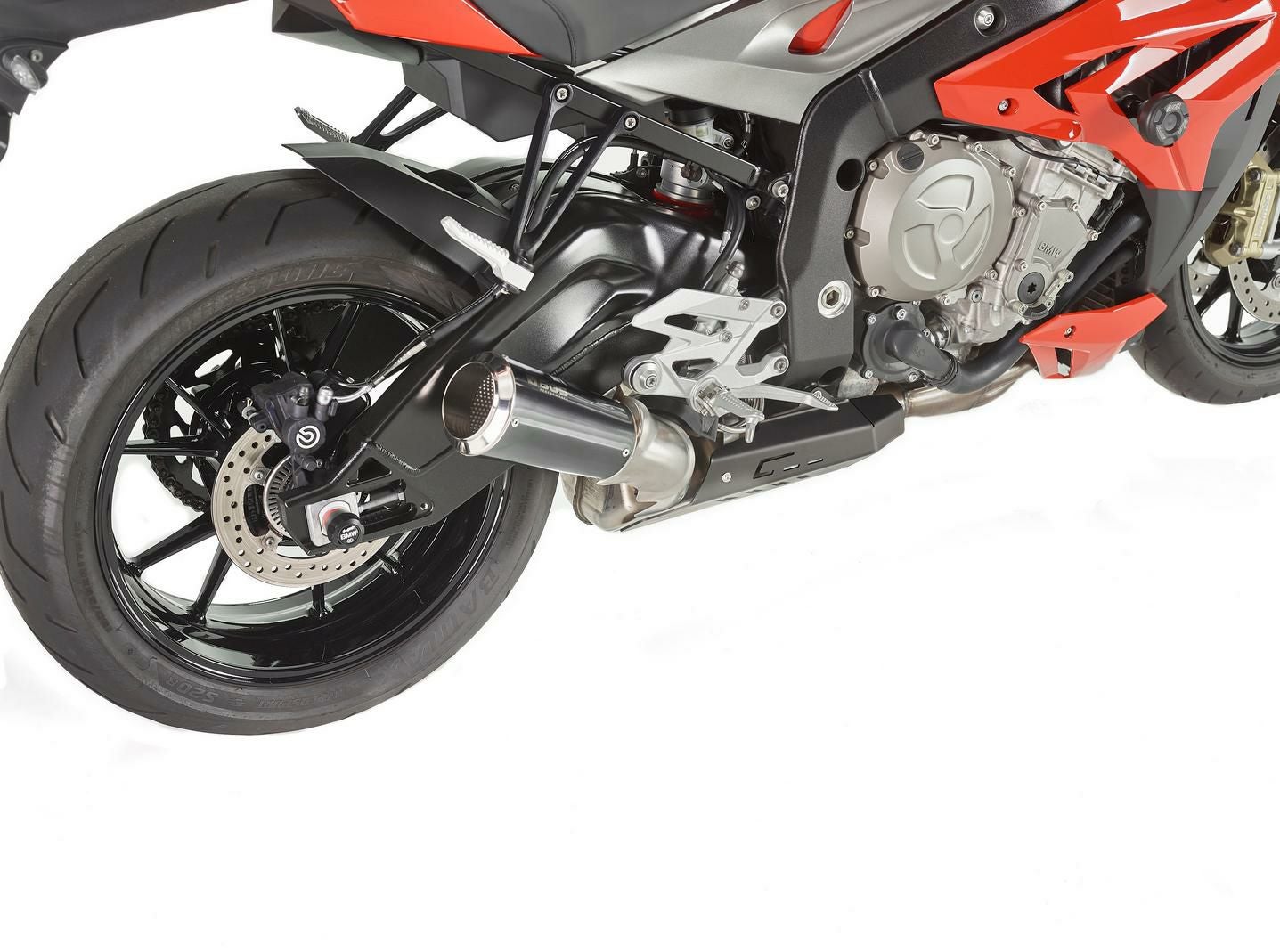 BMW S1000RR/S1000R SSEC RR スリップオンマフラー ヒートガード ボス