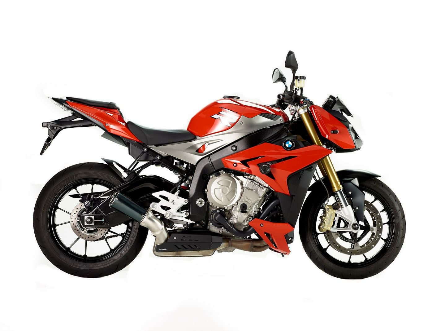 BMW S1000RR/S1000R SSEC RR スリップオンマフラー ヒートガード ボス