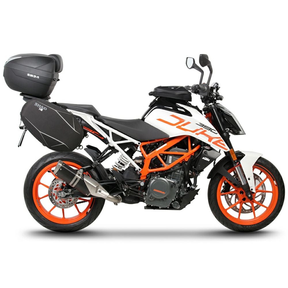 KTM デューク 125/250/390 サイドバッグホルダーキット E48/SW42 SHAD KTM デューク 125/250/390 サイドバッグホルダーキット E48/SW42 SHAD