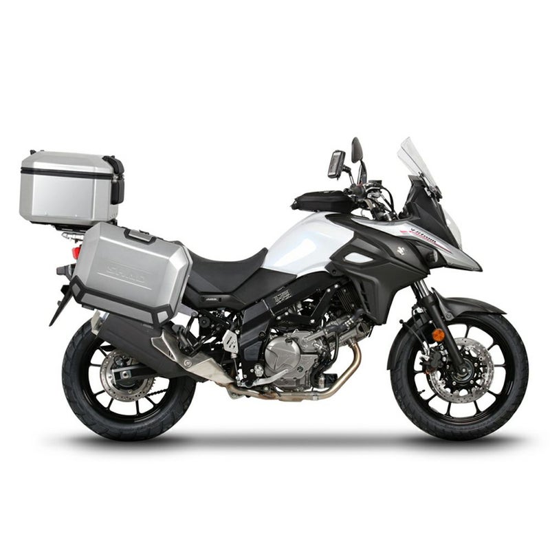スズキ Vストローム650/XT 4Pサイドケースフィッティングキット SHAD 