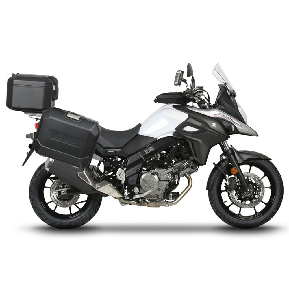 スズキ Vストローム650/XT 4Pサイドケースフィッティングキット SHAD
