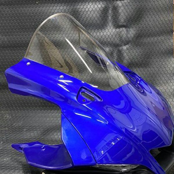 アクリポイント│スクリーン｜YZF-R1(15-19)｜クリア｜40mmアップ Amazon | アクリポイント(ACRY-Point) ライトシールド イエロー YZF-R6