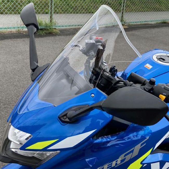 cbr600rr 2021 アクリポイントハイスクリーン ホンダ CBR600RR スクリーン(クリア) ACRY Point | バイクカスタム