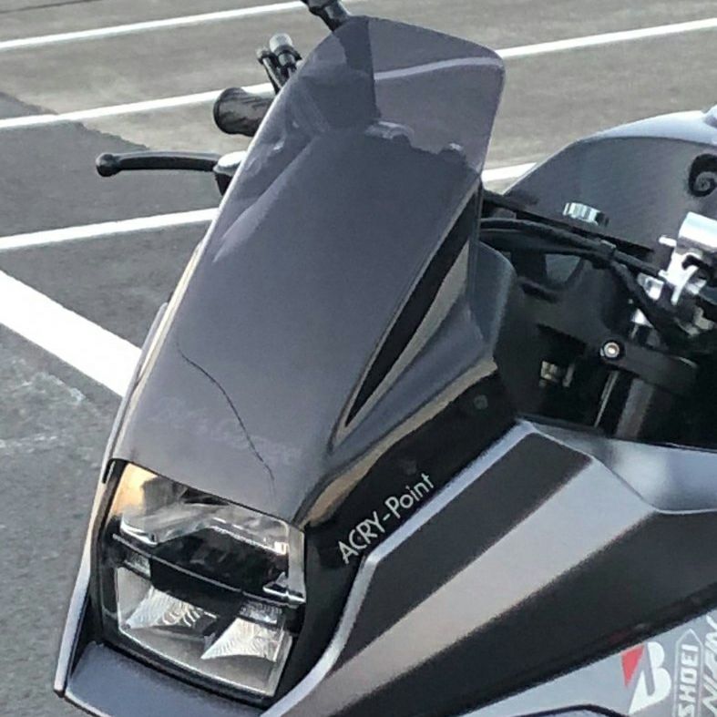 ホンダ CBR250RR スクリーン(スモーク) ACRY Point | バイクカスタム