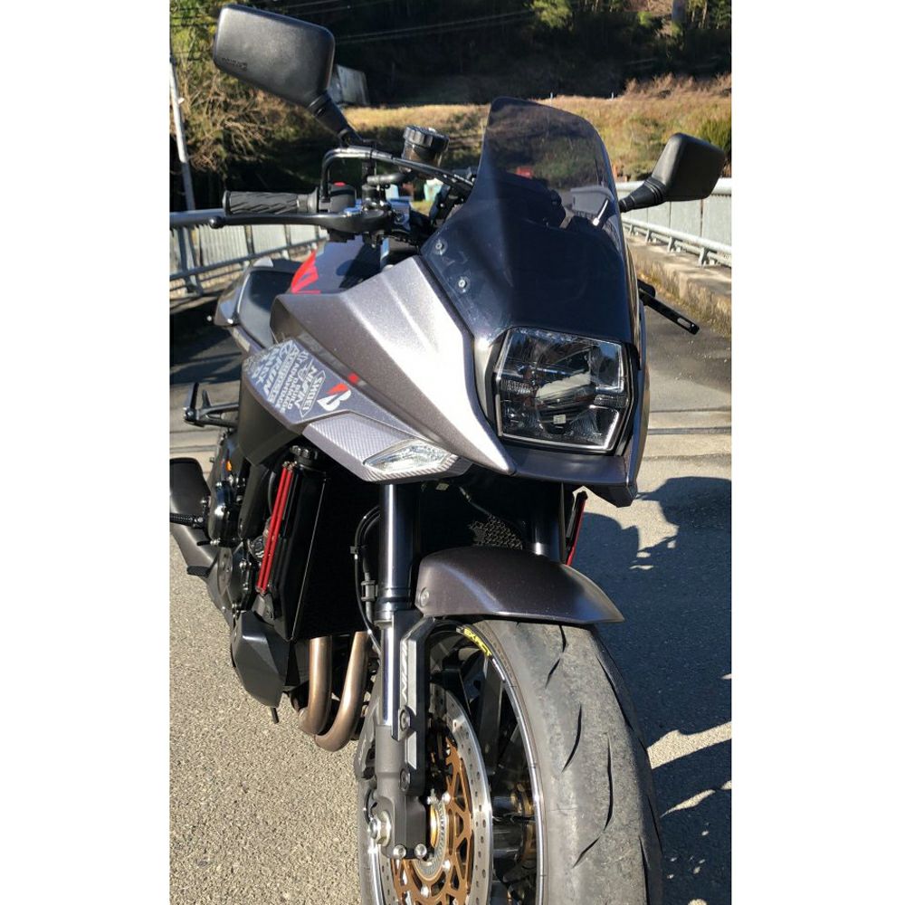 スズキ KATANA スクリーン(スモーク) ACRY Point | バイクカスタム