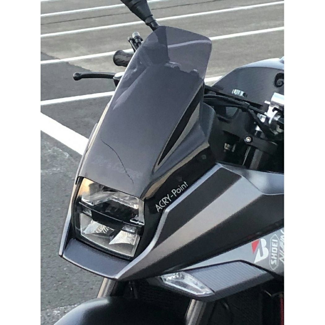 スズキ KATANA スクリーン(スモーク) ACRY Point | バイクカスタム