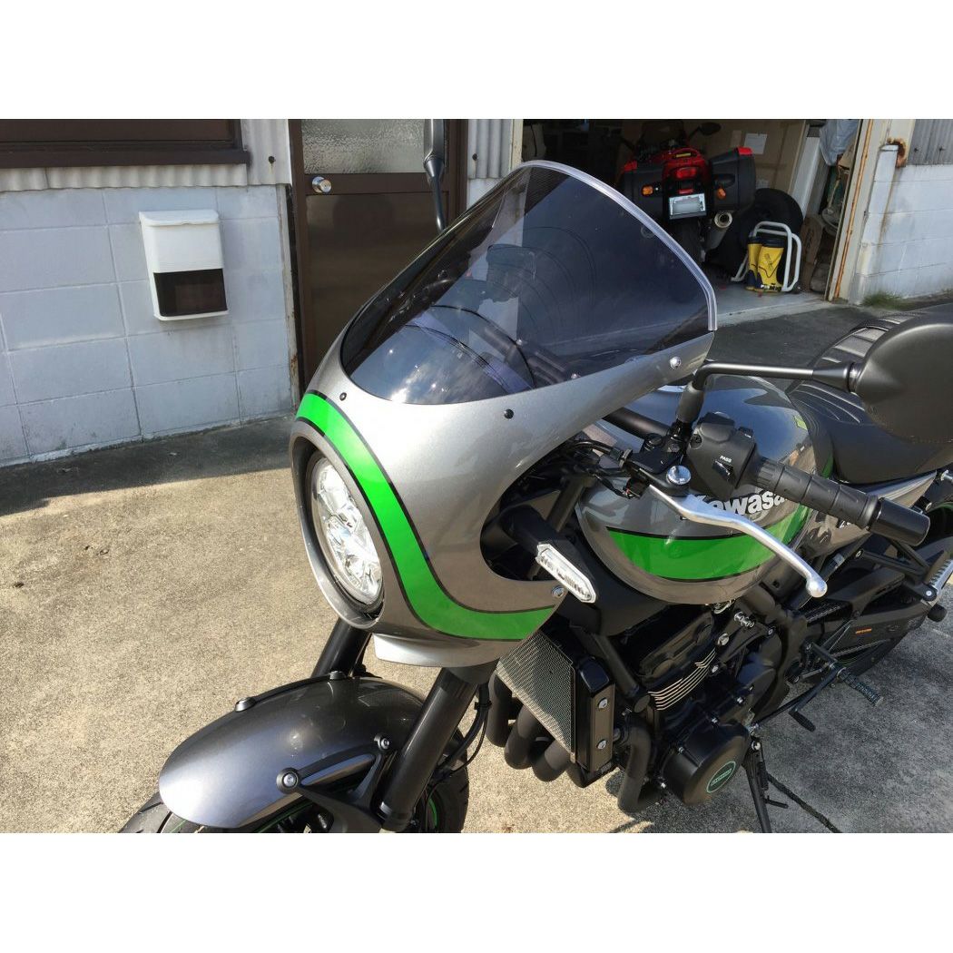 Z900RS カフェ AELLA スモークスクリーン 美品 アエラ Z900RS cafe ハイスクリーン（スモーク） AELLA : モトメガネ2