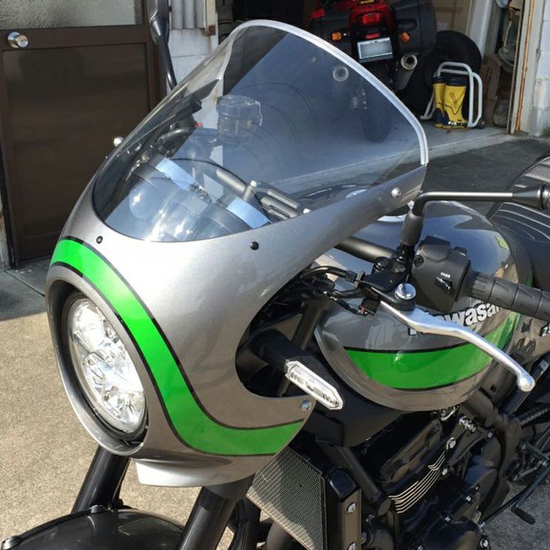 カワサキ GPZ900R スクリーン(クリア) ACRY Point | バイクカスタム