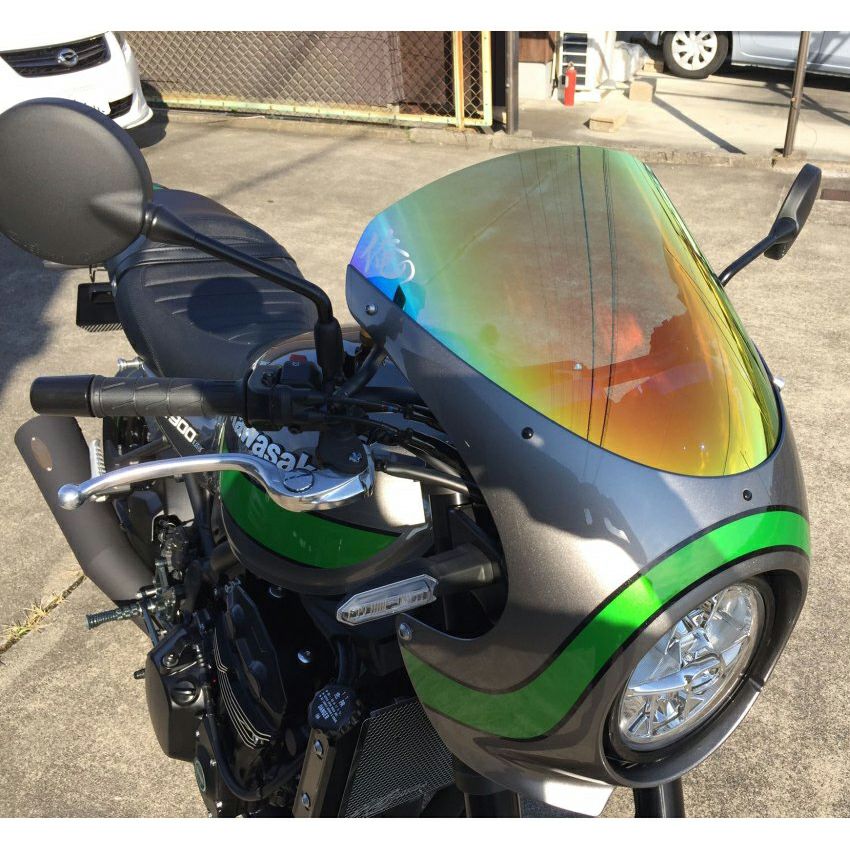カワサキ Z900RS CAFE スクリーン(ミラー) ACRY Point | バイク