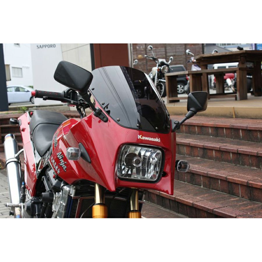 【USA 】LP Racing 900ニンジャ用 スモークスクリーン Amazon | GPZ900R(ZX900A)用 スモークスクリーン | スクリーン本体