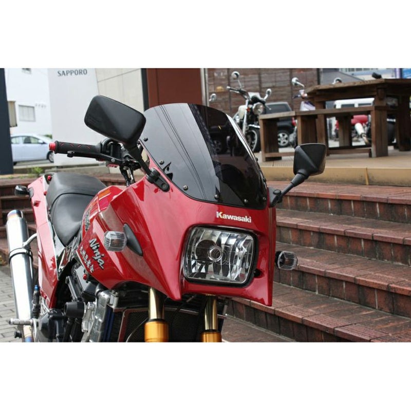 カワサキ GPZ900R スクリーン(スモーク) ACRY Point | バイクカスタム 