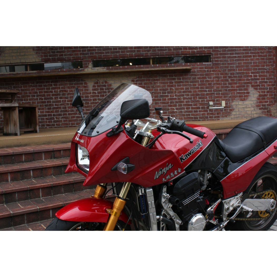 GPZ900R用クリアスクリーン NITRO RACING（ナイトロレーシング） レーシングスクリーン カラー