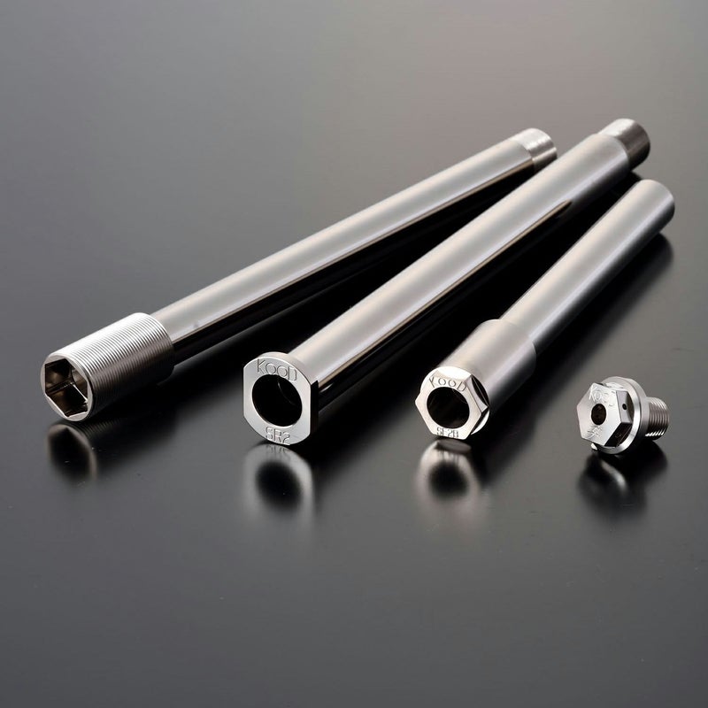 ZX-25R/SE ZX-4RR クロモリアクスルシャフト(フロント) KOOD_1