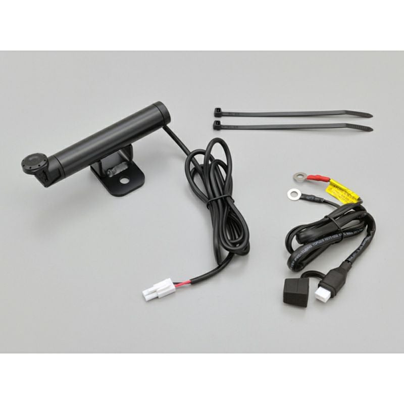 マルチバー(ショート) USBポート付 USB-A ステムクランプタイプ
