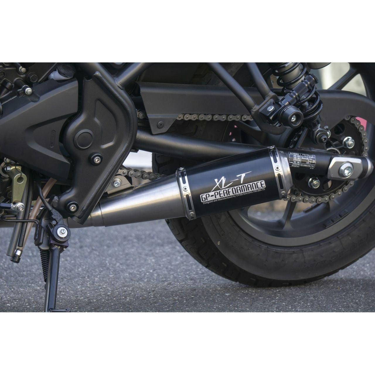 レブル250 OVER RACING PROJECTS マフラー MC49E OVER RACING（オーバーレーシング） OVER オーヴァー SSメガホン