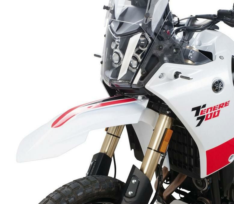 ヤマハ テネレ700 (20-24) フロント ハイアップ フェンダー ホワイト ケドー_1