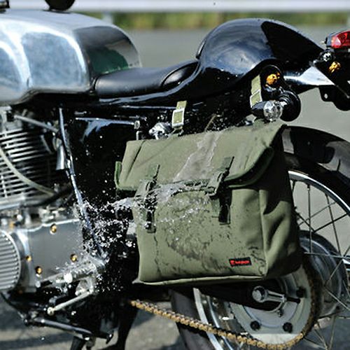 サドルバッグMIL 10L (グリーン) DHS-13 DAYTONA | バイクカスタム