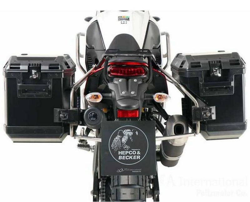 テネレ700 19～ サイドキャリア Xplorer パニアケース 左右 ブラック ヘプコ＆ベッカー_1