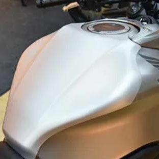 ホンダ CB650R 19-20 タンクカバー/タンクプロテクター シルバー