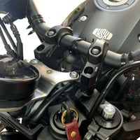 ヤマハ XSR900 2015-2022- ハンドル ライザー 30mmUP 25mmBACK ブラック VOIGT MOTO TECHNIK_1