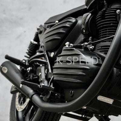 ロイヤルエンフィールド ハンター350 フルエキゾーストマフラー 