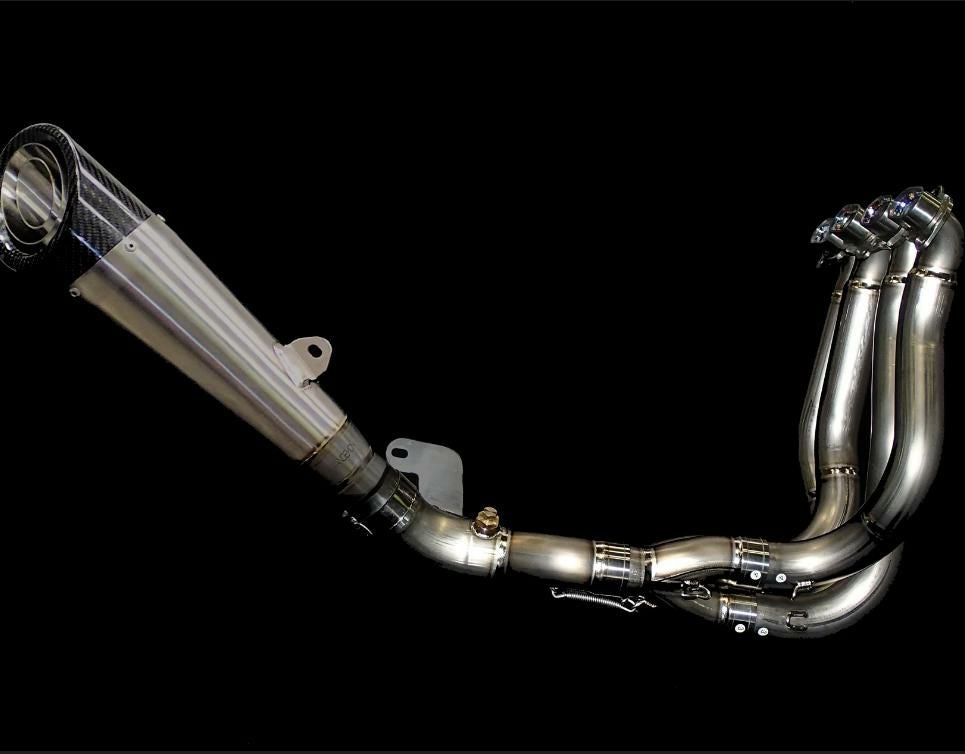 H2/H2R 15～23 カーボン/フルチタン エキゾーストマフラー 集合管