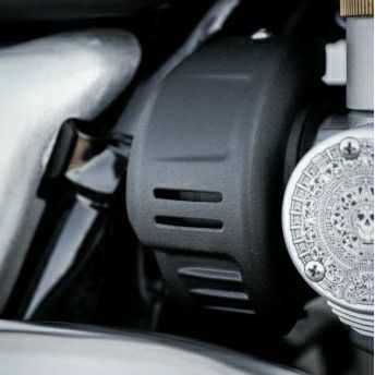 トライアンフ 水冷 スラクストン ボバー スピードマスター インテークカバー スロットルボディトリム The Zephyr MK.II ブラック MOTONE_1