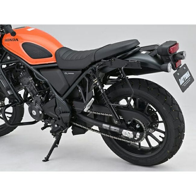 CL250用　デイトナ製サドルバッグサポートとサドルバッグ　セット DAYTONA（デイトナ） 在庫有 サドルバッグサポート 車体左側 CL250