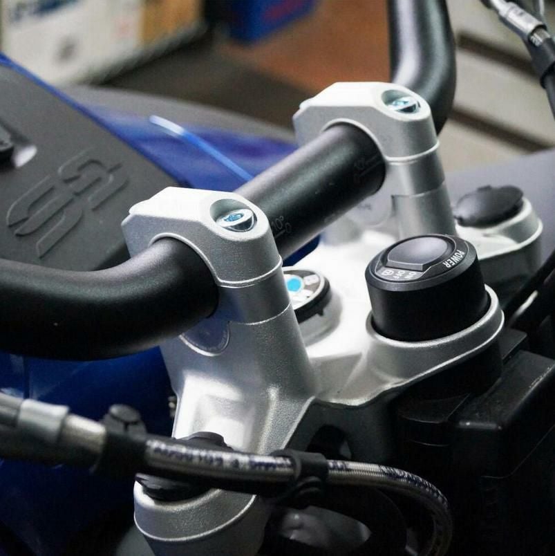  R1200GS(空油冷) アールズギア製ハンドルバーライザー R1200GS('13～'18)/GS-ADV('14～'18)・R1250GS('19～'23)/GS-ADV('19