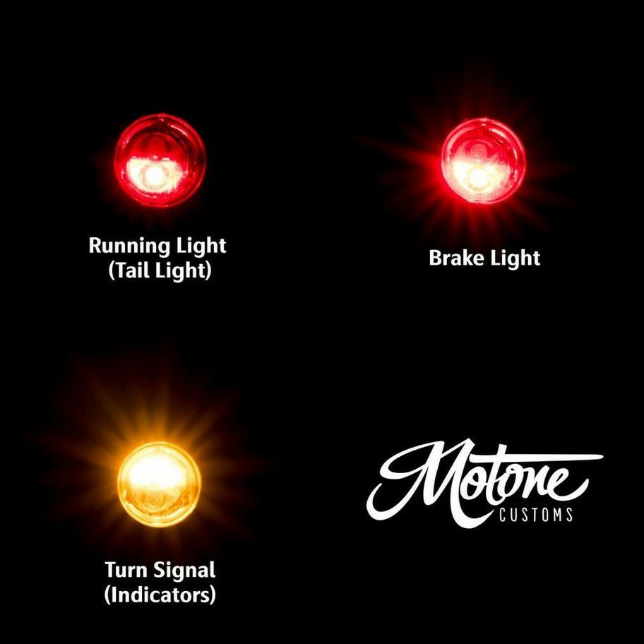 Motone LEDウインカー&テールランプ&ストップランプ 3in1 PICO MULTI