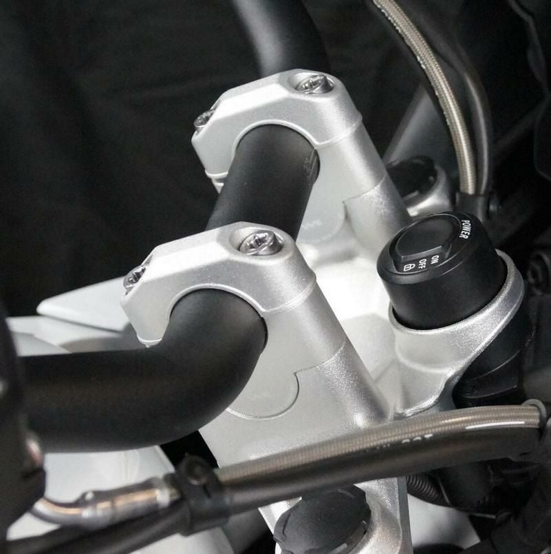 R1200GS(空油冷) アールズギア製ハンドルバーライザー BMW R1200GS(空