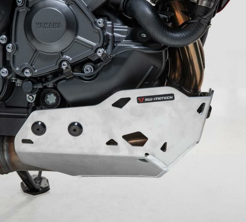 Tracer9/GT/GT+ 2021～ シルバー スキッドプレート SW-MOTECH | バイク