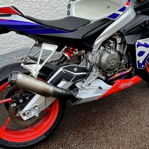 MIVV フルシステムマフラー X-M1 ステンレス APRILIA RS660