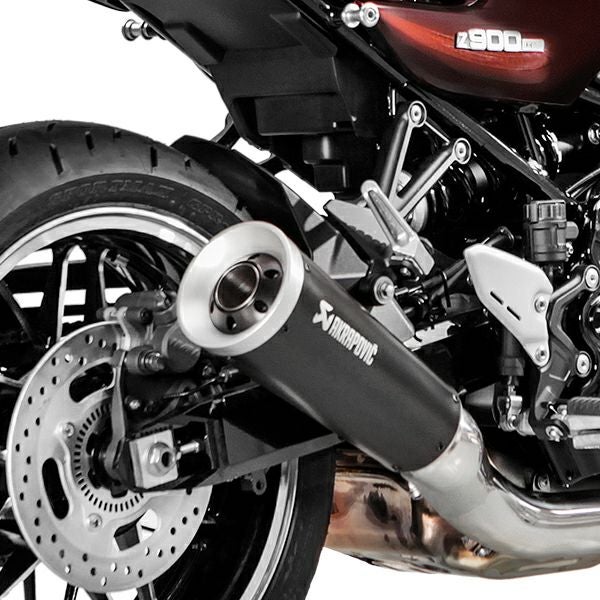 Z900RS チタン スリップオンマフラー (ブラック) JMCA アクラポビッチ