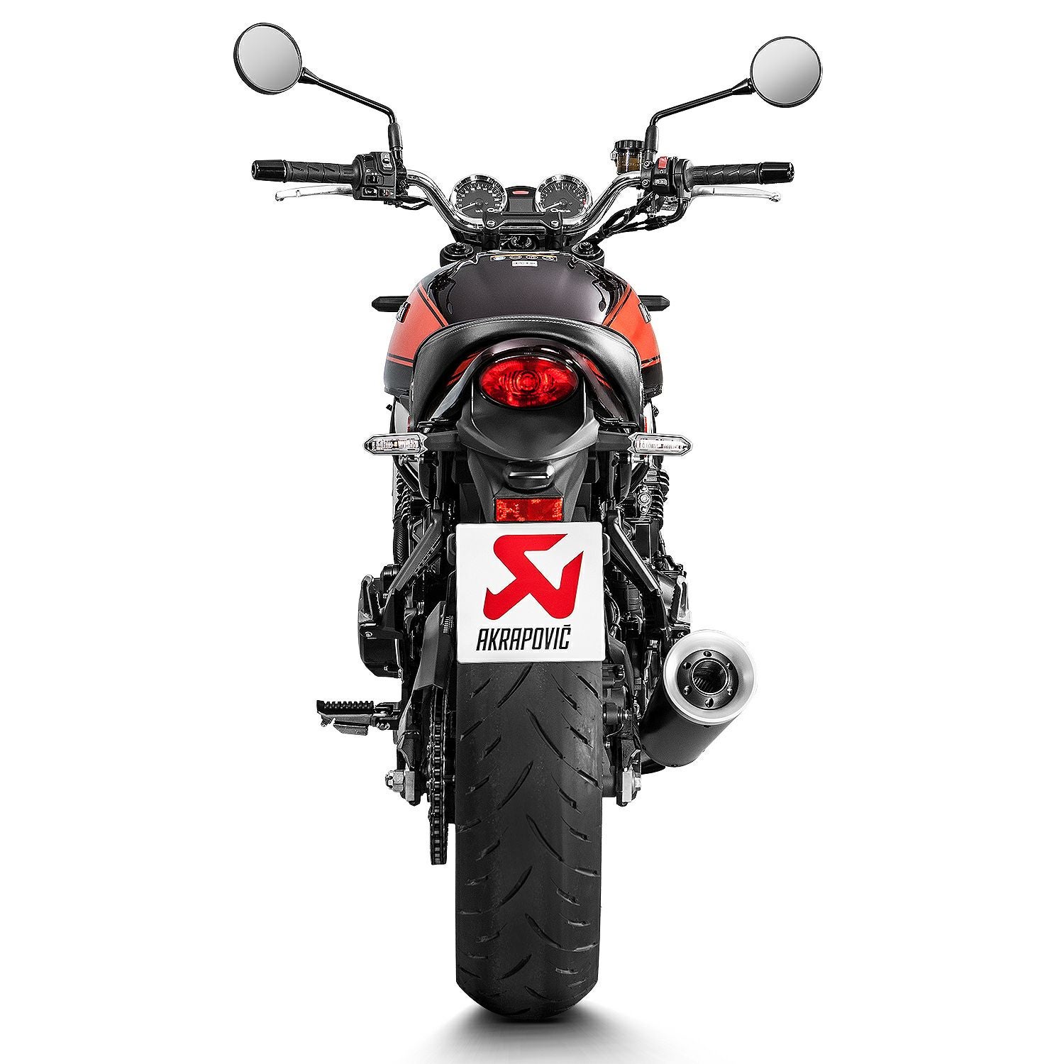 Z900RS チタン スリップオンマフラー (ブラック) JMCA アクラポビッチ