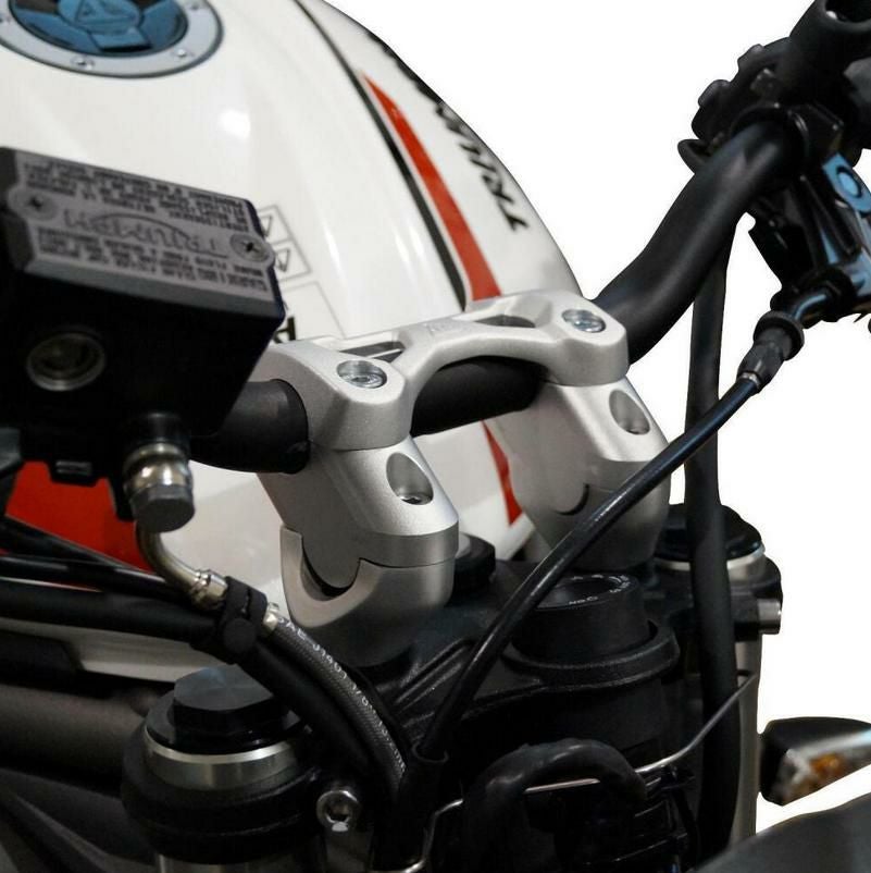 トライアンフ ストリートトリプル765RS QuadLockハンドルステー トライアンフ ストリートトリプル ハンドル ライザー 30mmUP 20mm