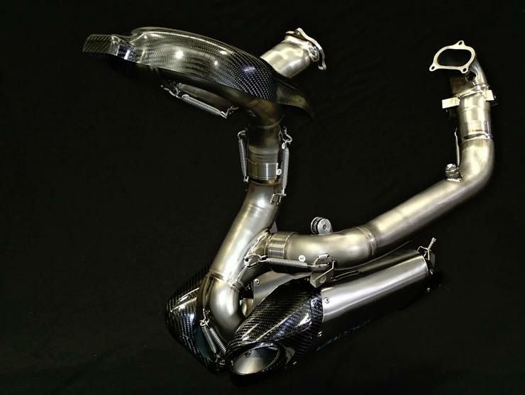 ドゥカティ パニガーレ ストリートファイター V2 フルエキ マフラー
