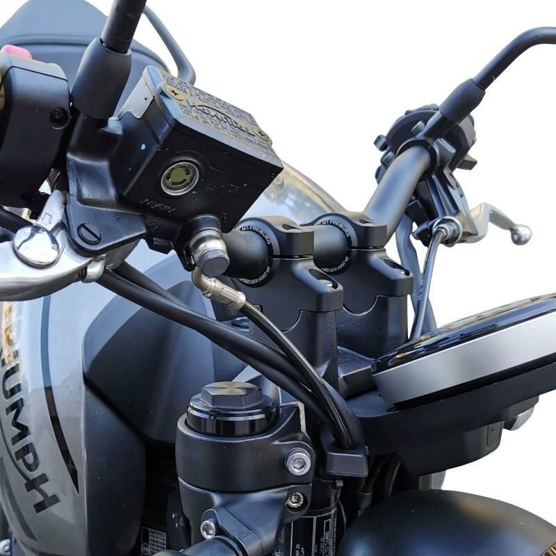 トライアンフ トライデント660 ハンドル ライザー 30mmUP 21mmOffset